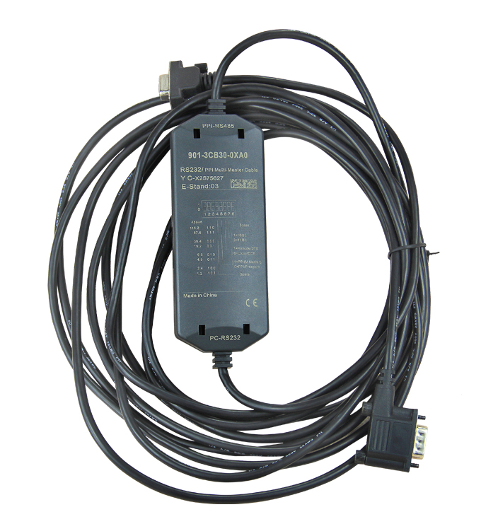 國產(chǎn)兼容西門子S7-200/300系列PLC，西門子PLC編程電纜型號為：6ES7 901-3CB30-0XA0